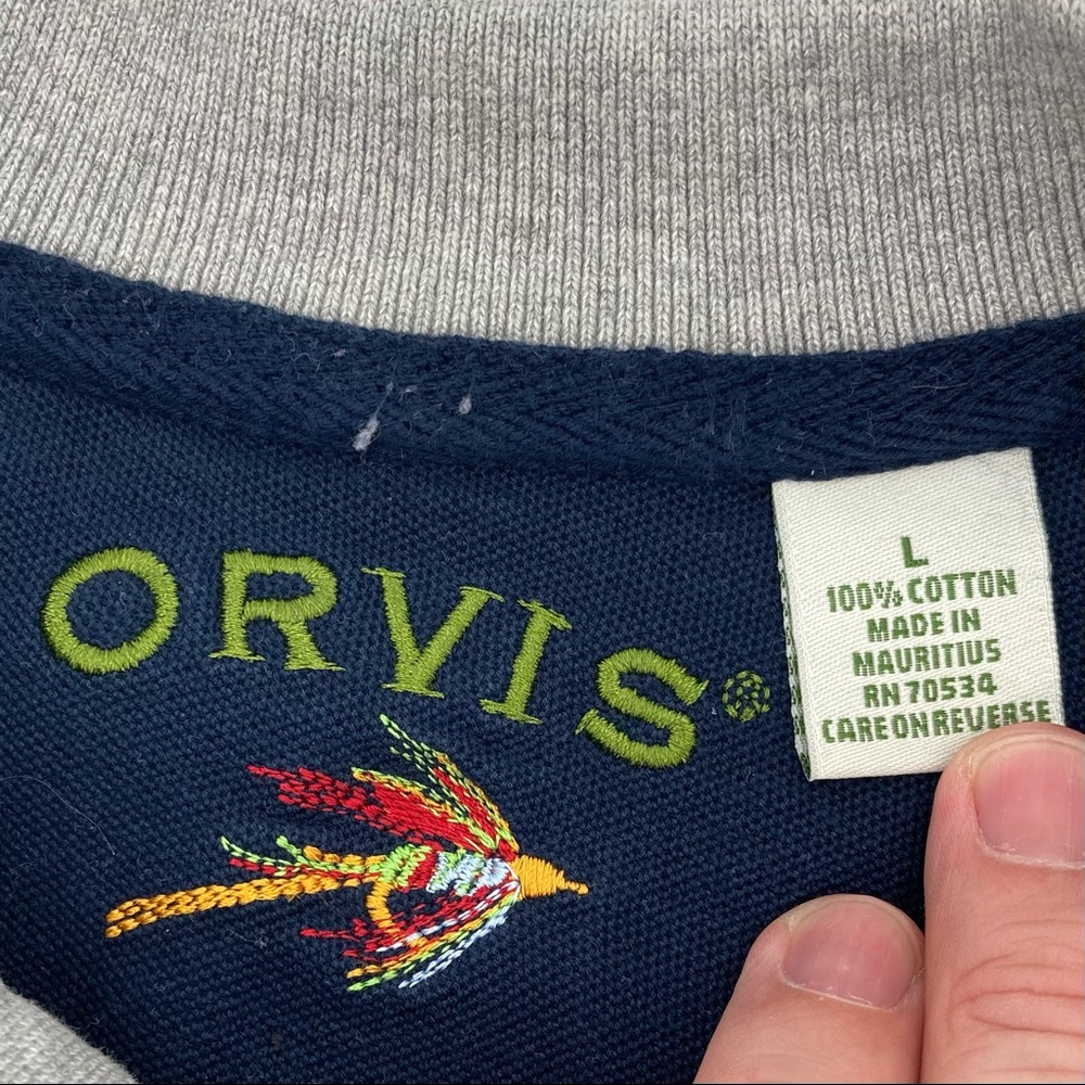 Orvis Short Sleeve Polo - Badge Logo - Size Small - Picture 6 of 9